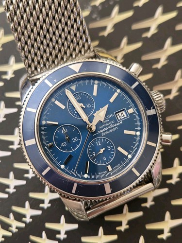 Breitling superocean blue - breitling,